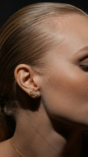 Abigail Studs Gold Vermeil