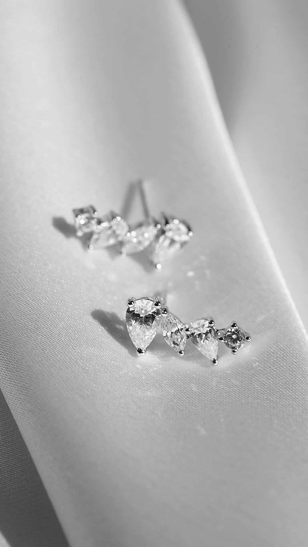 Abigail Stud Earrings Sterling Silver