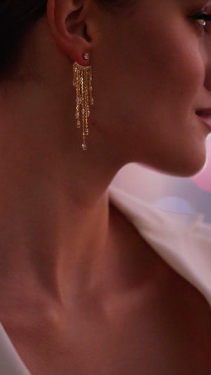 A-Lister Ear Jacket Gold Vermeil