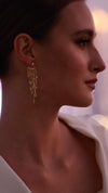 A-Lister Ear Jacket Earrings Gold Vermeil