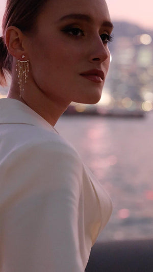 A-Lister Ear Jacket Gold Vermeil