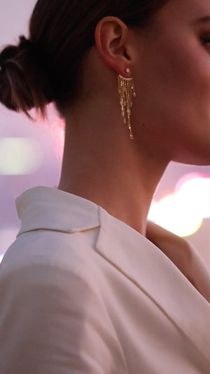 A-Lister Ear Jacket Gold Vermeil
