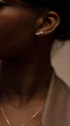 Abigail Stud Earrings Gold Vermeil