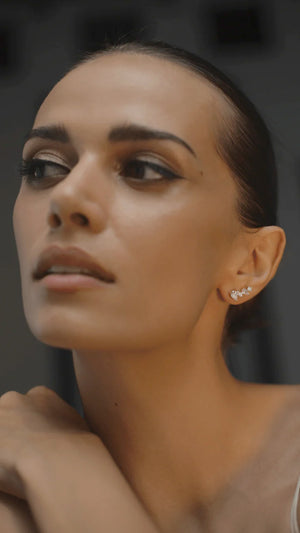 Abigail Studs Gold Vermeil