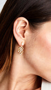 Alba Baby Chandelier Earrings Gold Vermeil