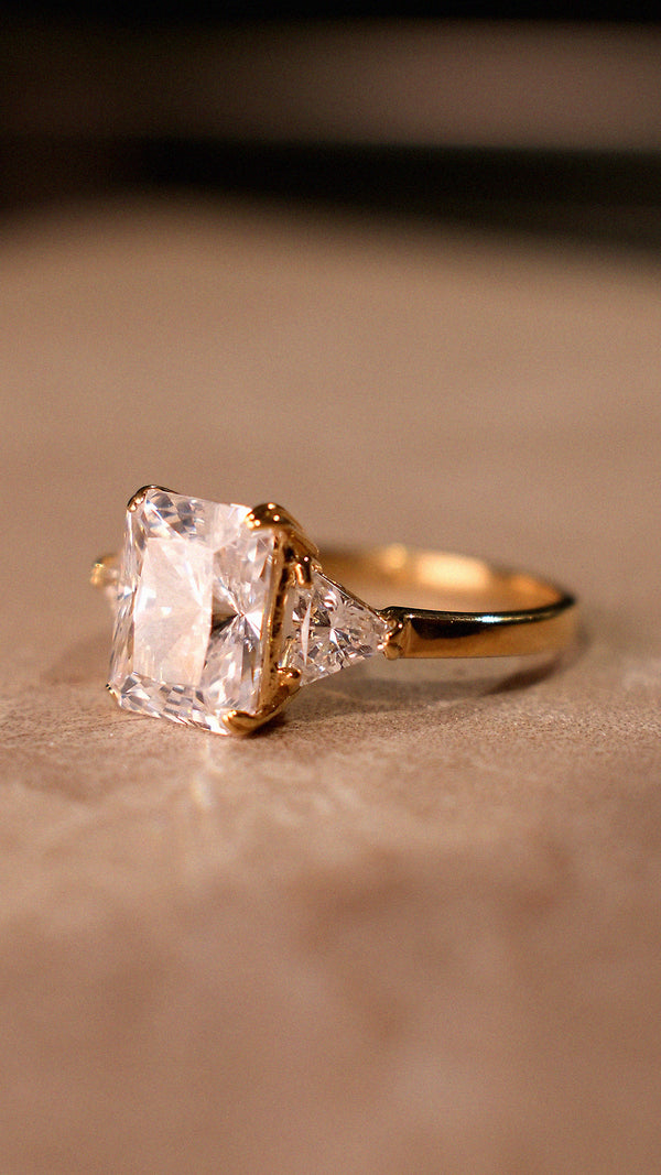 Alma Ring Gold Vermeil