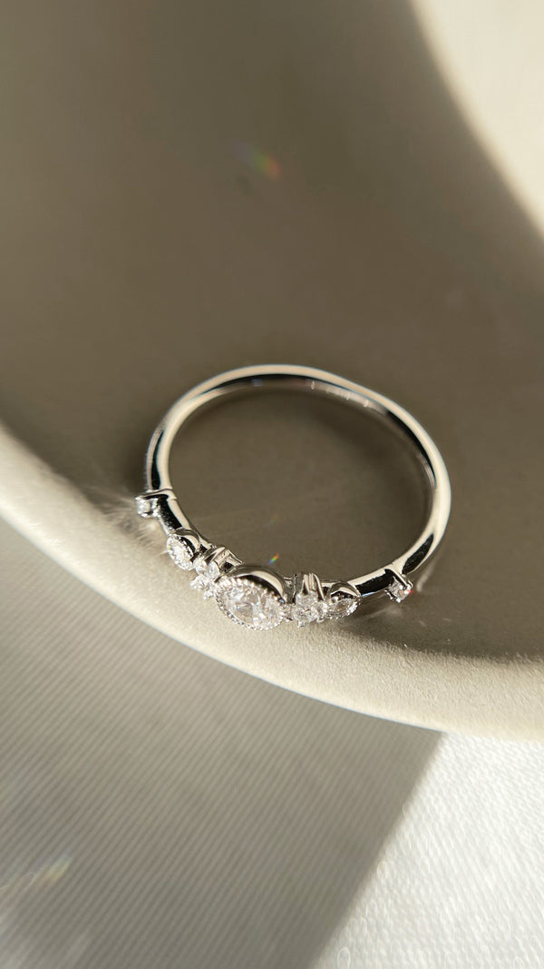 Ambra Ring Sterling Silver