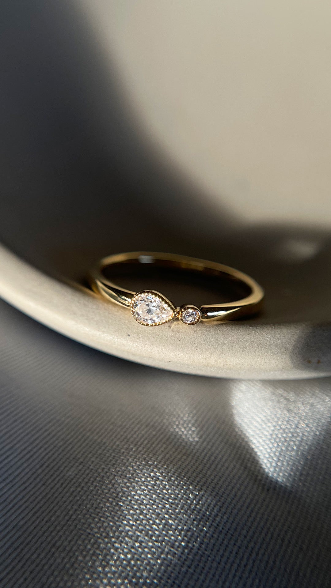 Andie Ring Gold Vermeil