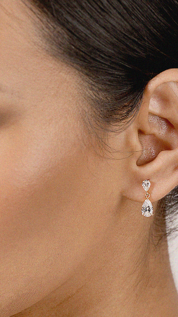 Arabella Baby Earrings Gold Vermeil