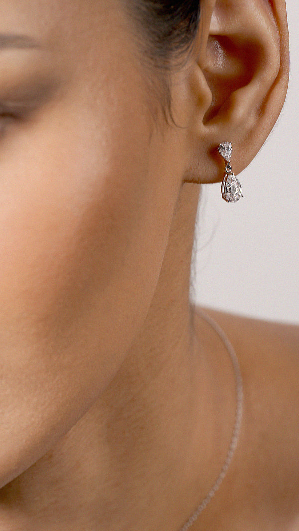 Arabella Baby Earrings Sterling Silver