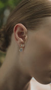 Athena Earrings 9K Yellow Gold