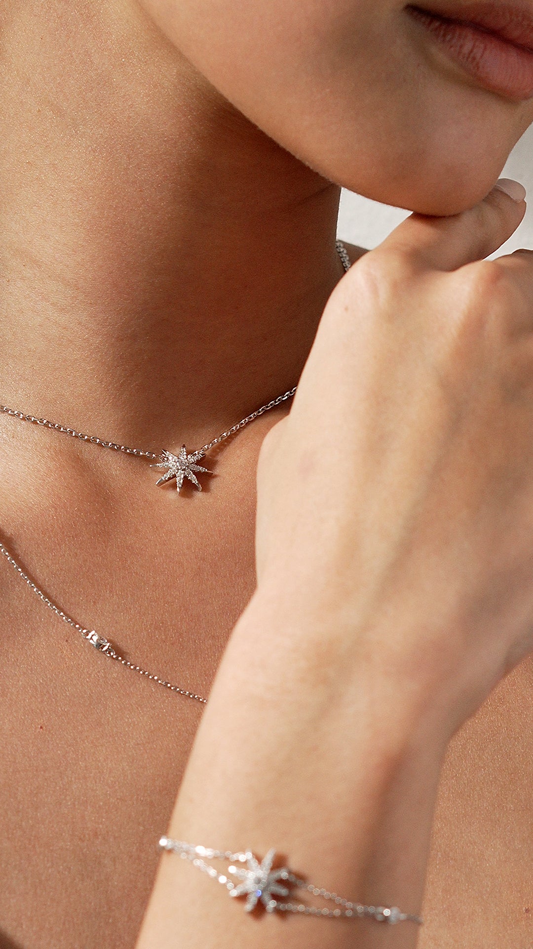 Atrias Necklace Sterling Silver
