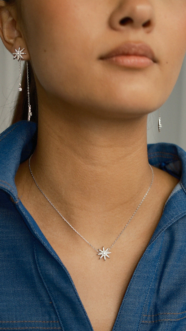 Atrias Necklace Sterling Silver