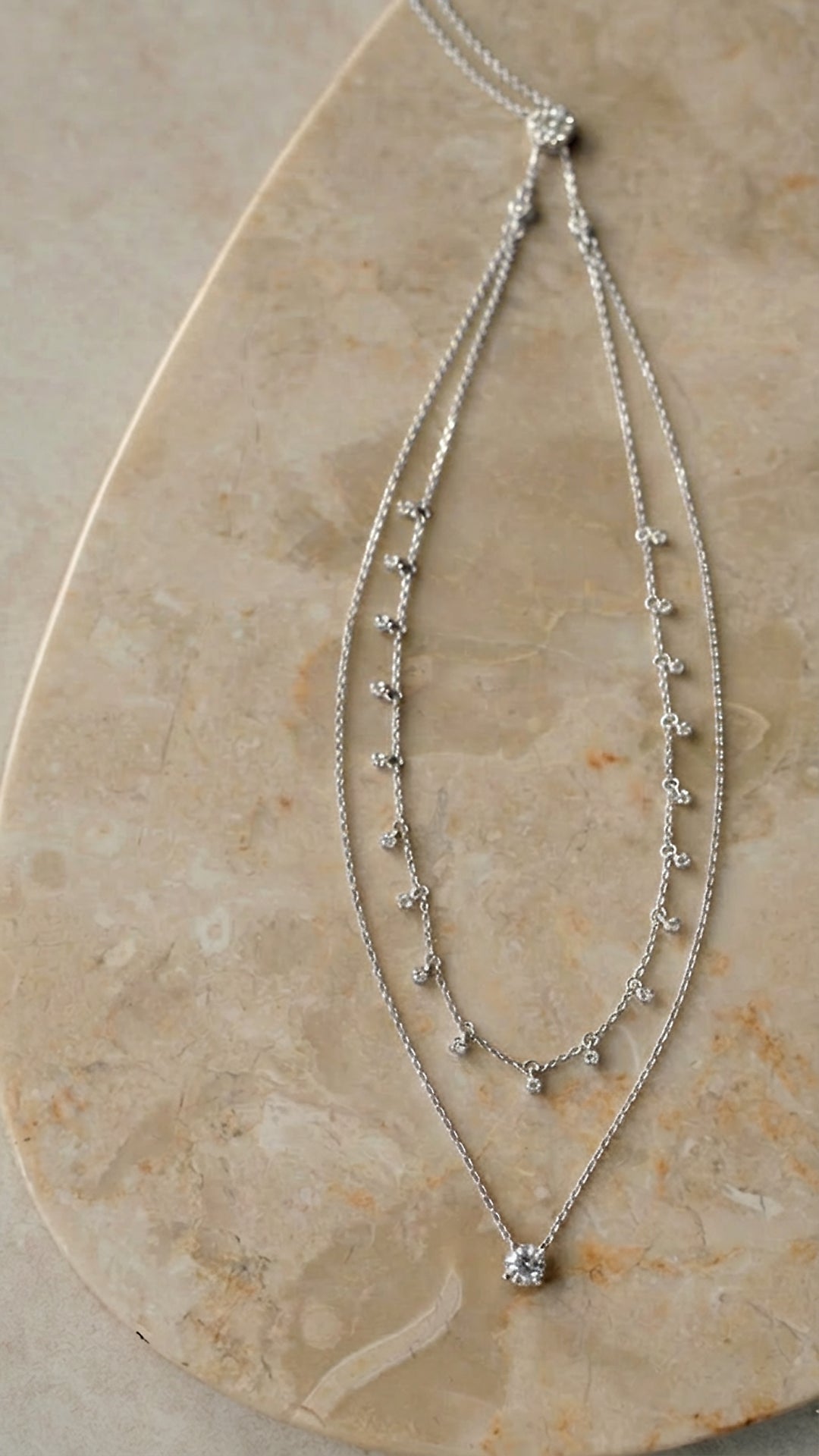 Ava Layered Necklace | Sterling Silver | CARAT* London – CARAT* London UK