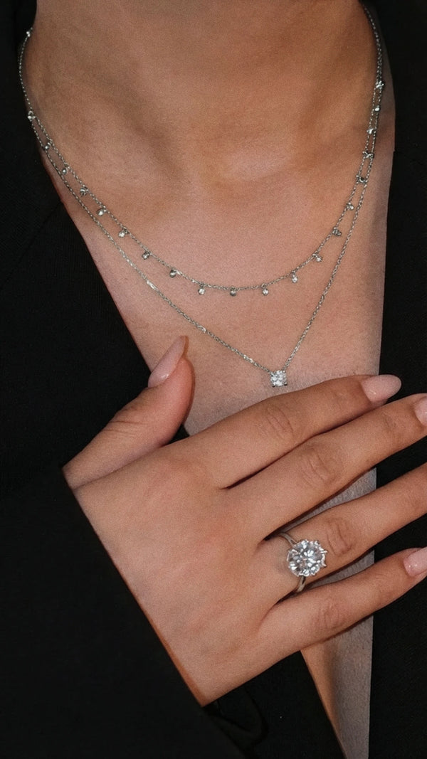 Ava Necklace Sterling Silver