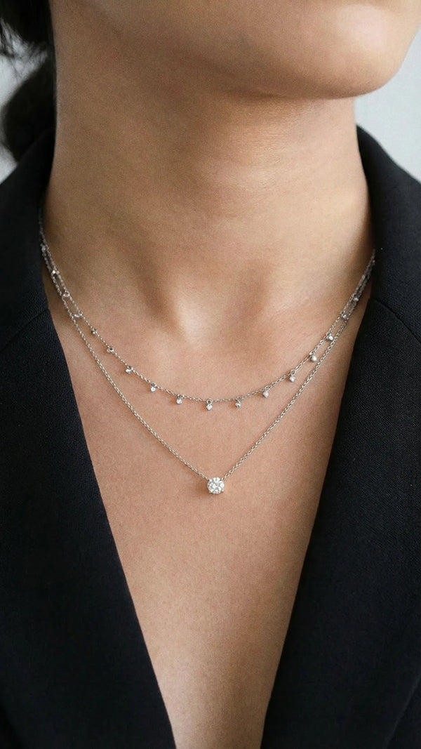 Ava Necklace Sterling Silver