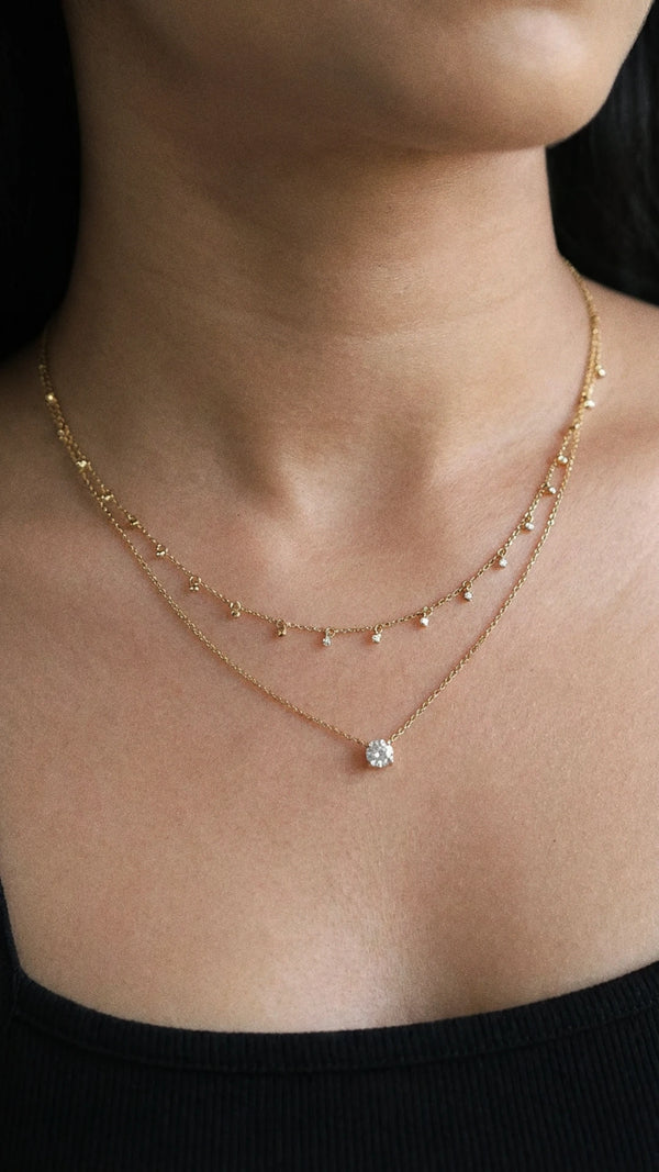 Ava Necklace Gold Vermeil