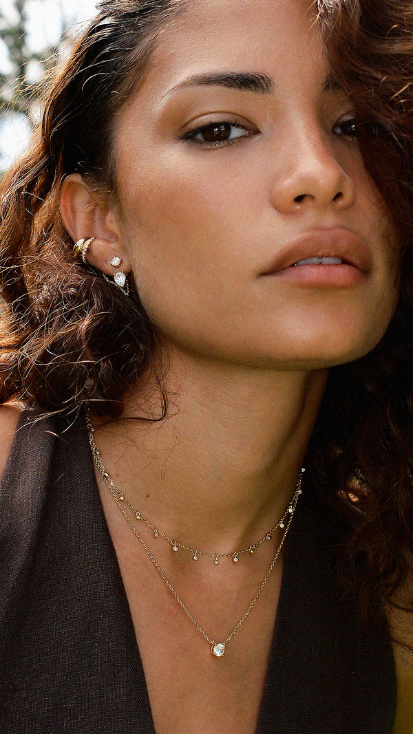 Ava Necklace Gold Vermeil