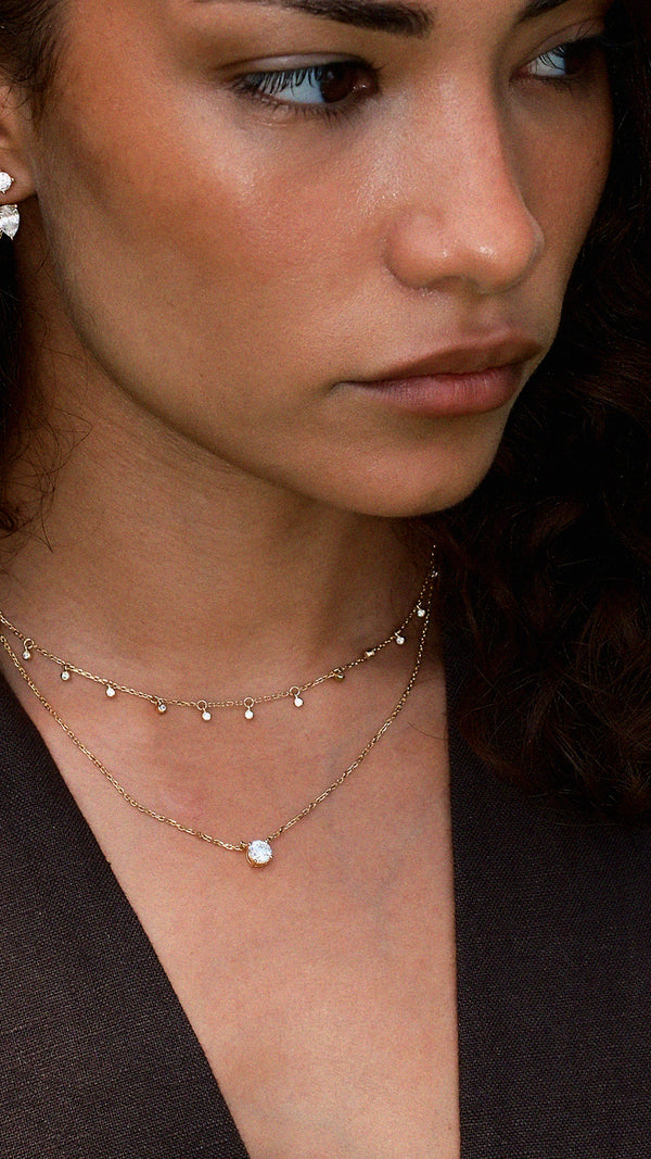 Ava Necklace Gold Vermeil