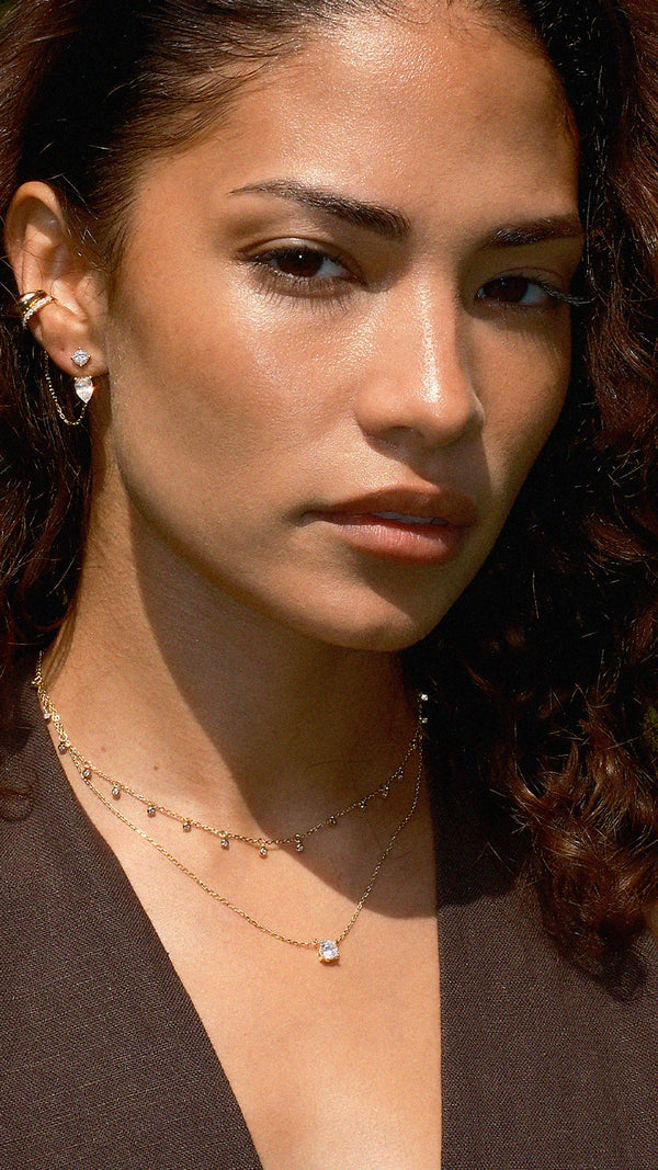 Ava Necklace Gold Vermeil