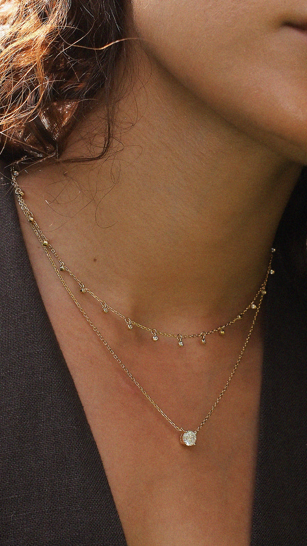 Ava Necklace Gold Vermeil