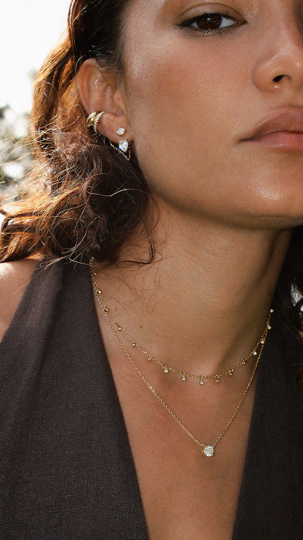 Ava Necklace Gold Vermeil