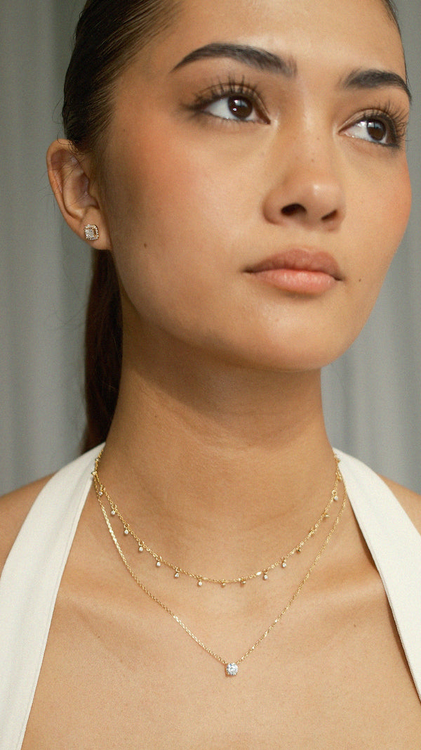 Ava Necklace Gold Vermeil