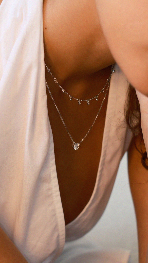 Ava Necklace Sterling Silver