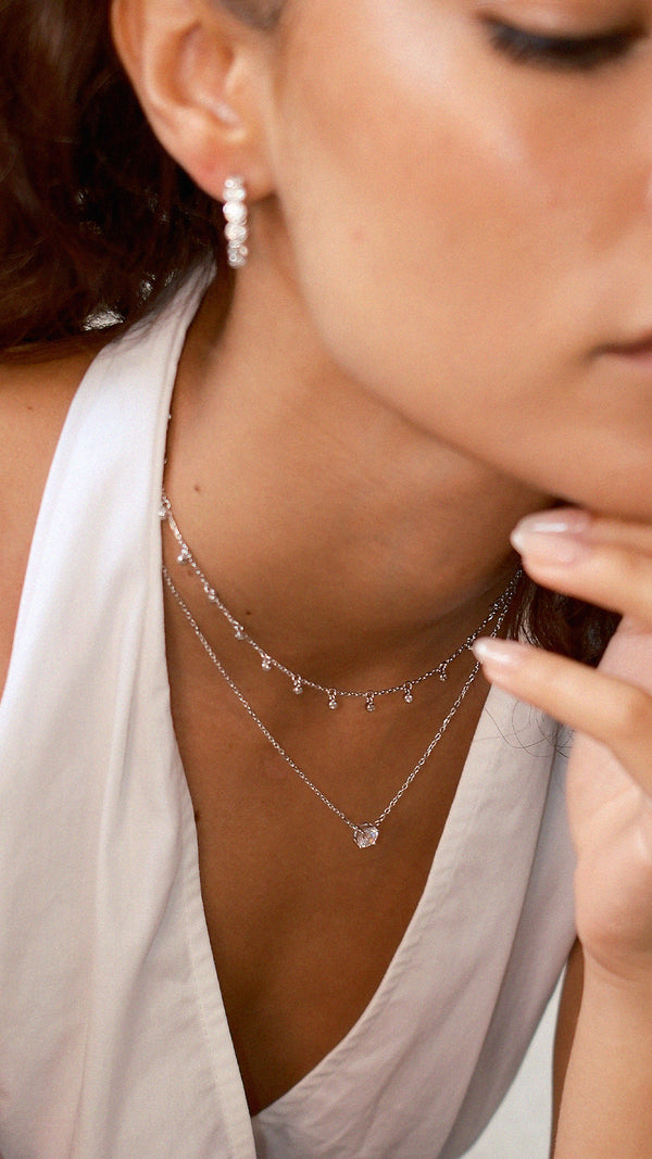 Ava Necklace Sterling Silver