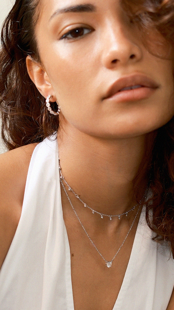 Ava Necklace Sterling Silver