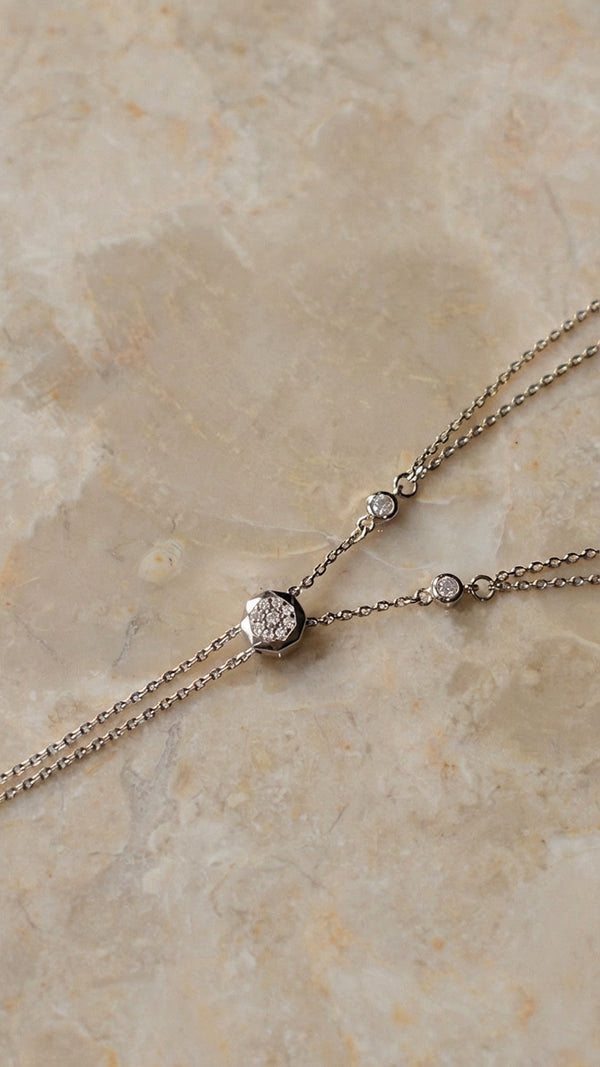 Ava Necklace Sterling Silver