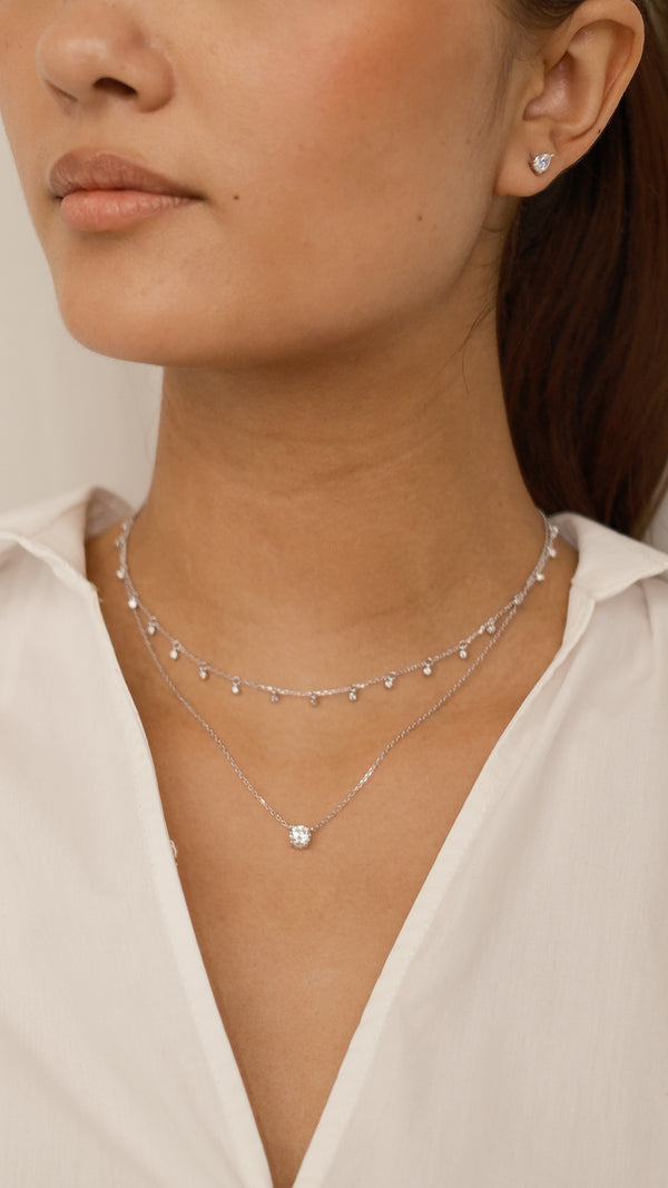 Ava Necklace Sterling Silver
