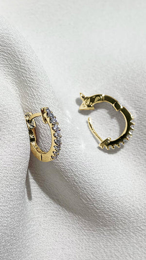 Baby Hoops 18K Gold Vermeil