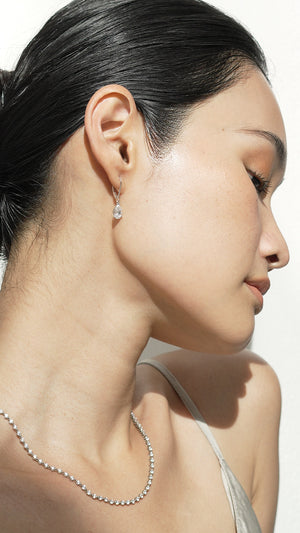 Blythe Pear Drop Euroback Earrings
