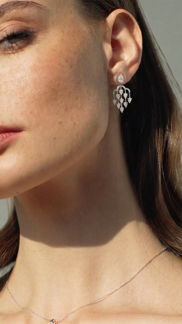 Alba Baby Earrings Sterling Silver