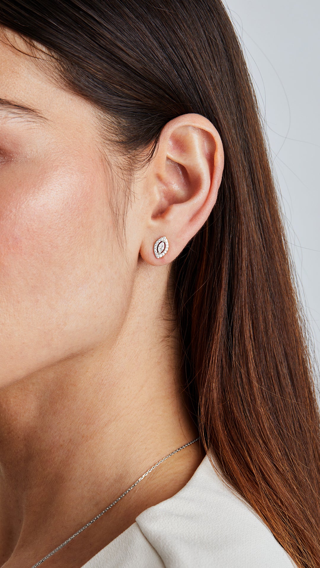 Kami Baby Stud Earrings Sterling Silver
