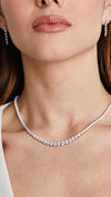 Taryn Baby Gradient Necklace Gold Vermeil
