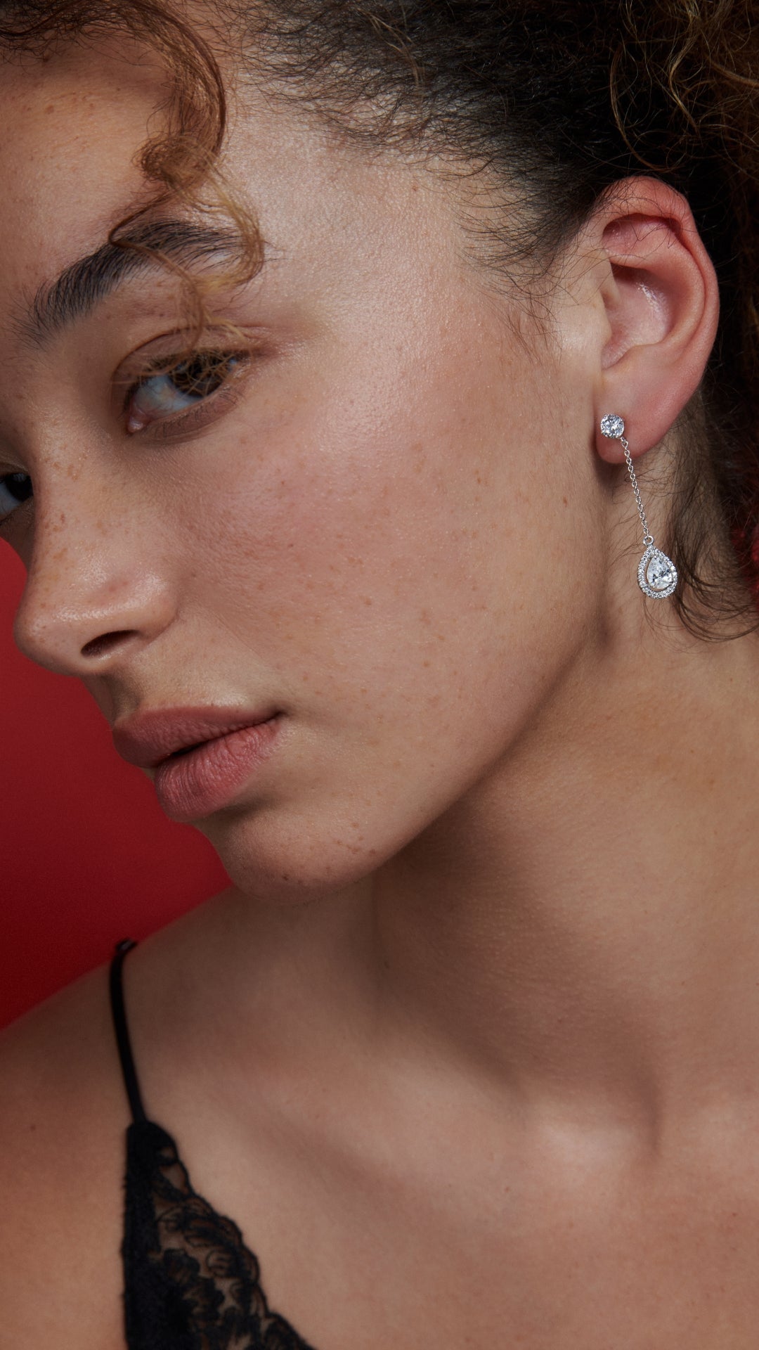 Bee Earrings Sterling Silver