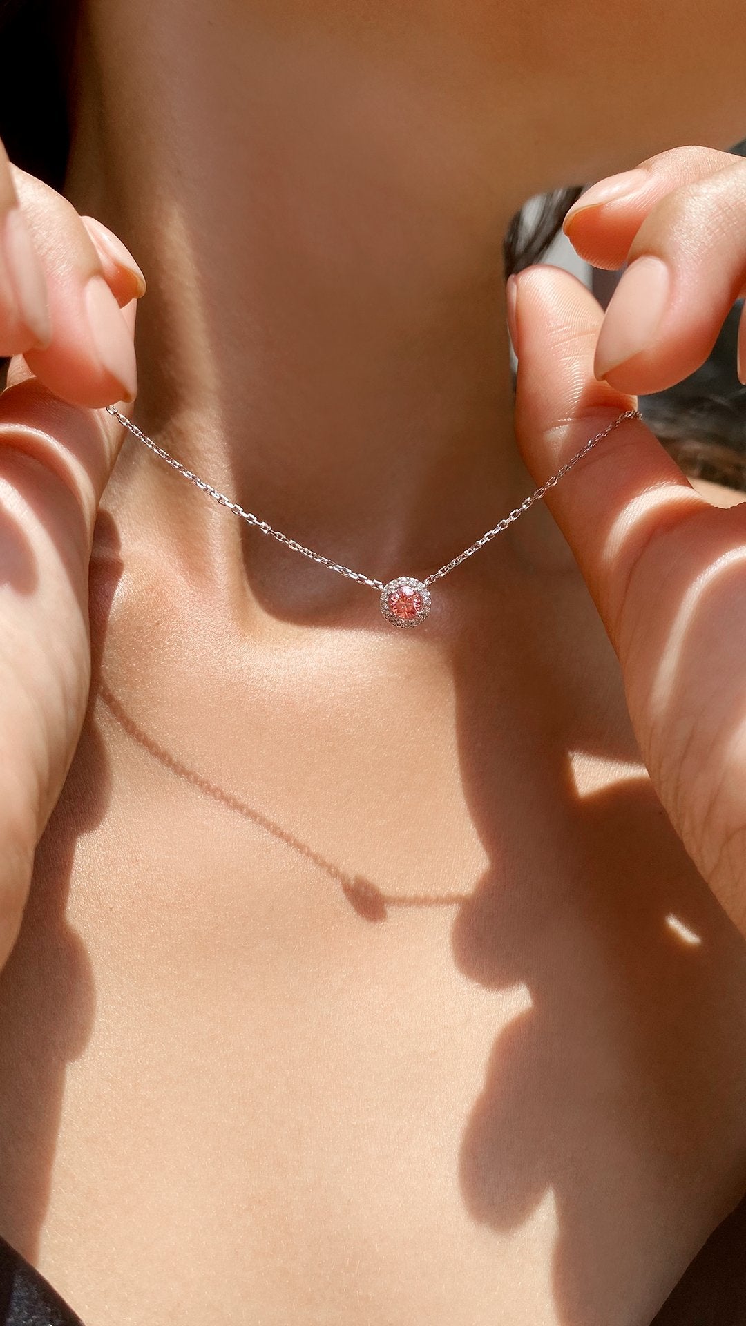 Open Clover Flower Gemstone Necklace Gold Peridot | Latelita | SilkFred