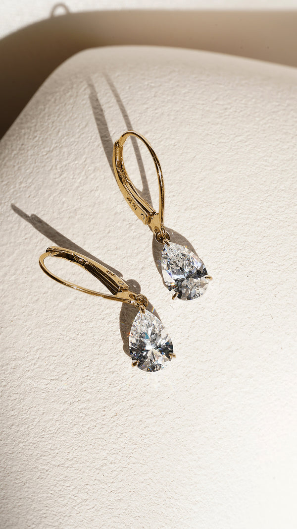 Blythe Earrings Gold Vermeil