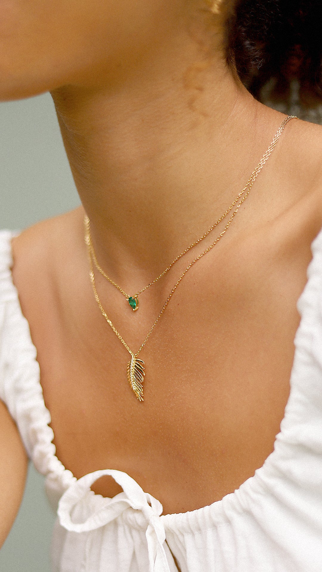 Borneo Necklace Gold Vermeil