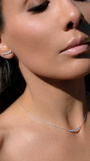 Carissa Necklace Silver