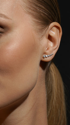 Carissa Earrings Silver
