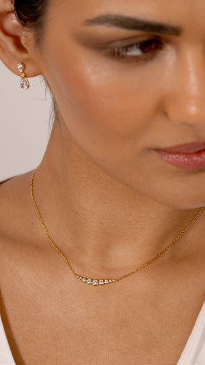 Carissa Necklace 18K Gold Vermeil