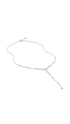 Calluna Necklace White Gold Plated