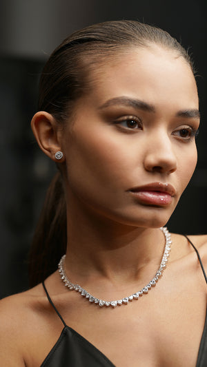 Heart line necklace outlet