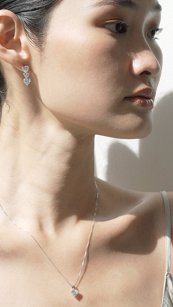 Camden Necklace 1.5ct 9K White Gold