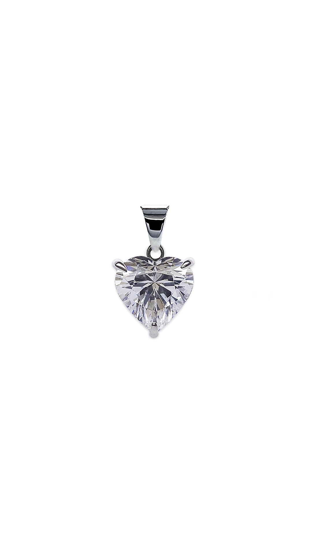 Camden Pendant 9K White Gold