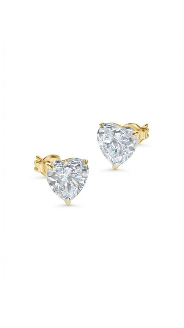 Camden Stud Earrings 9K Yellow Gold