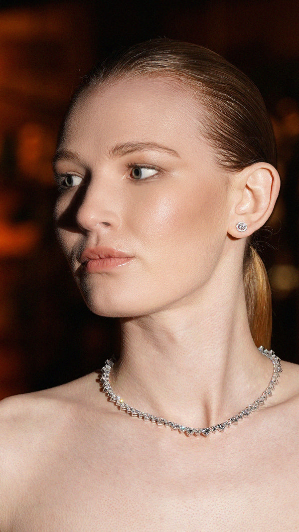 Camden Line Necklace Sterling Silver